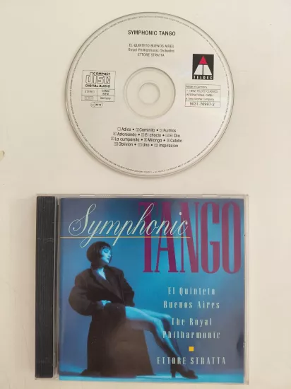 El Quinteto Buenos Aires – Symphonic Tango – 1992 Almanya Basım - CD Albüm
