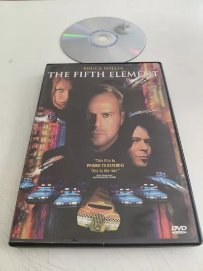 Beşinci Güç (The Fifth Element) - Bruce Willis - DVD Film / 1.Bölge - Türkçe altyazı yoktur
