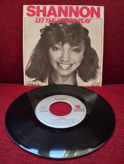 Shannon – Let The Music Play  - 1983 Hollanda  Basım 45 LİK PLAK