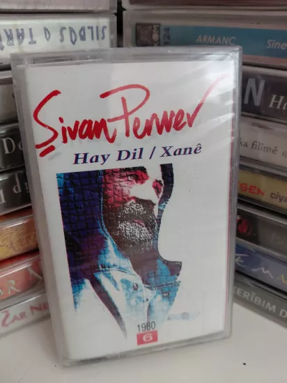 Şivan Perwer ‎– Hay Dil / Xanê - 1997 Türkiye  Basım Kaset Albüm /Açılmamış Ambalajlı (Kürtçe)