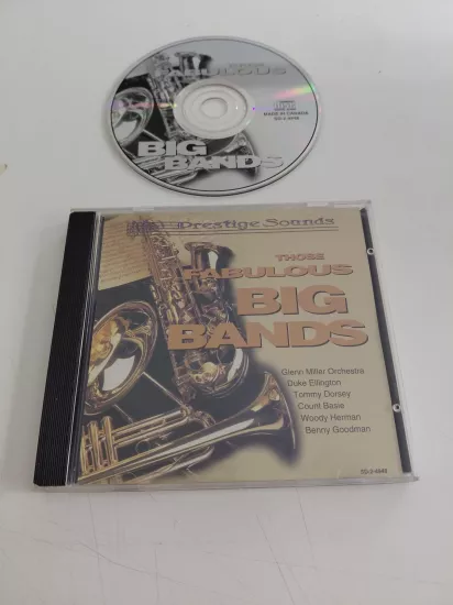 Those Fabulous Big Bands (Duke Ellington ,Glenn Miller...) - 1995 Kanada Basım - CD Albüm
