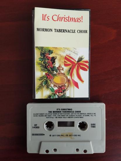 Mormon Tabernacle Choir  - IT’S CHRISTMAS - 1986 Amerika Basım 2. El Kaset Albüm
