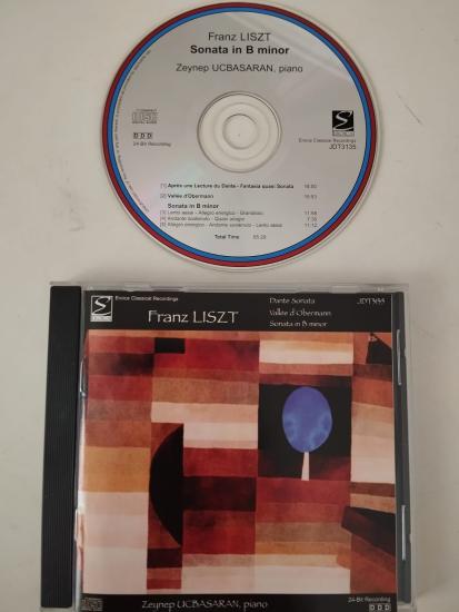 Franz Liszt / Zeynep Uçbaşaran / Piano -  Avrupa Basım CD Albüm - 2.El