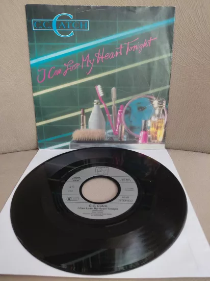 C.C. Catch  –  I Can Lose My Heart Tonight  - 1985  Almanya Basım 45’lik  Plak
