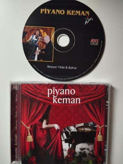 Piyano Keman / Beysun Yıldız & Bahar - Türkiye Basım 2. El CD Albüm