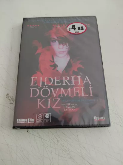Ederha Dövmeli Kız / The Girl with the Dragon Tatoo - DVD Film/Açılmamış Ambalajlı