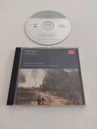 Franz Schubert – Famous Songs  – 1996  Almanya Basım - CD Albüm