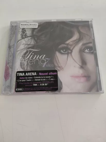 Tina Arena – 7 Vies  - 2008  Fransa Basım - CD Albüm/Açılmamış Ambalajlı
