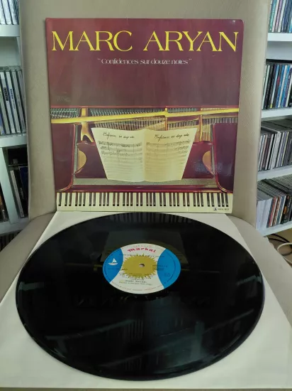 Marc Aryan  – Confidences Sur Douze Notes - 1978 Belçika  Basım Albüm LP Plak