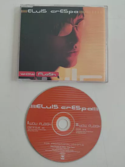 Elvis Crespo  –  Wow Flash - Meksika Basım - CD, Single, Promo