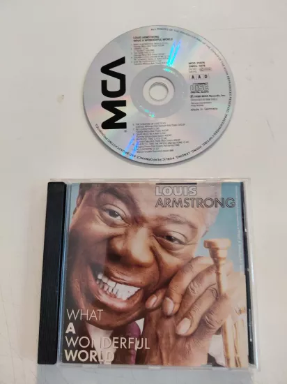 Louis Armstrong – What A Wonderful World – Avrupa  Basım - CD Albüm