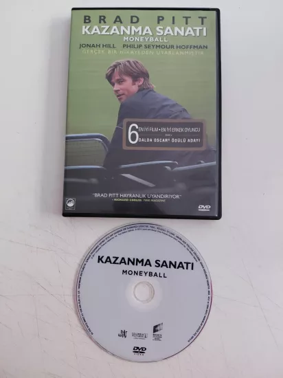 Moneyball  ( Kazanma Sanatı ) -  Brad Pitt  -  DVD Film