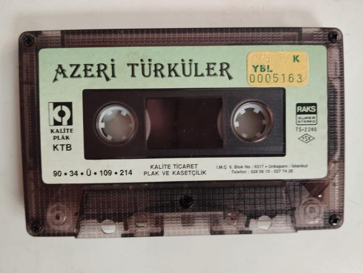 Azeri Türküler  - 1990 Türkiye Basım 2. El Kaset - Kapaksız