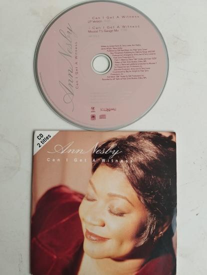 Ann Nesby – Can I Get A Witness - 1996  Avrupa Basım  2. El CD, Single