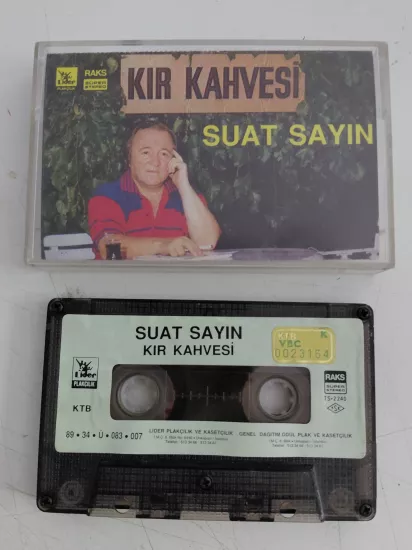 Suat Sayın - Kır Kahvesi  - 1989 Türkiye Basım Kaset /Kağıt Baskı
