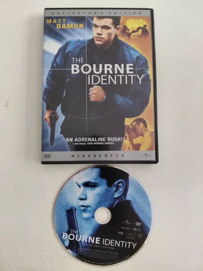 The Bourne Identity (Geçmişi Olmayan Adam) - DVD Film / 1.Bölge - Türkçe altyazı yoktur