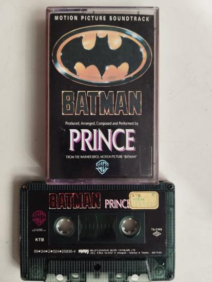 PRİNCE - Batman (Soundtrack) - 1989 Türkiye Basım 2. El Kaset Albüm