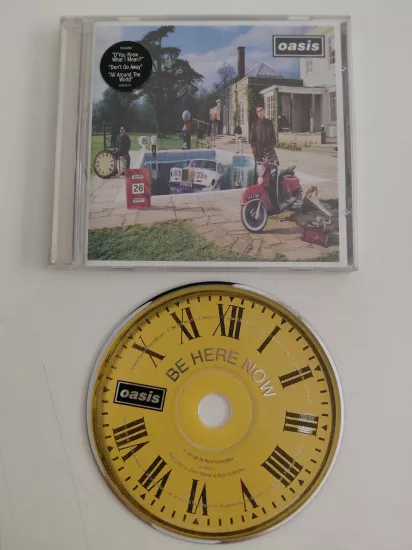 Oasis   –  Be Here Now - 1997  USA Basım - CD Albüm