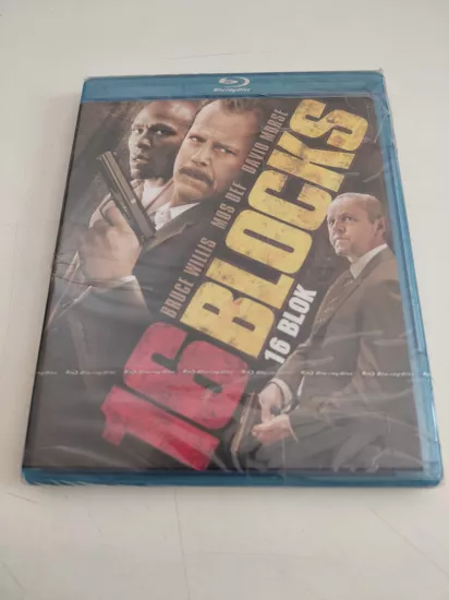16 BLOCKS  - Bruce Willis  -  Blu-ray Film/Açılmamış Ambalajlı