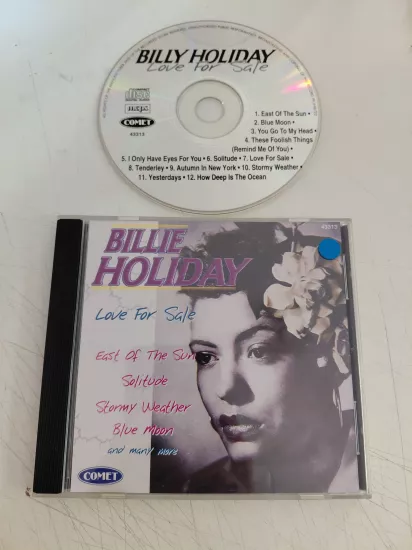 Billie Holiday – Love For Sale - 1997 Avrupa Basım CD Albüm