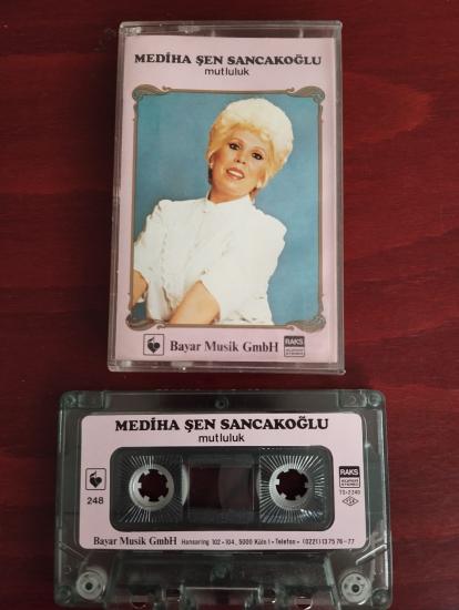 Mediha Şen Sancakoğlu – Mutluluk  -  Almanya Basım  Nadir Kaset / Bayar Müzik