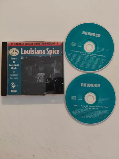 Louisiana Spice: 25 Years Of Louisiana Music On Rounder Records – USA  Basım - 2xCD Albüm