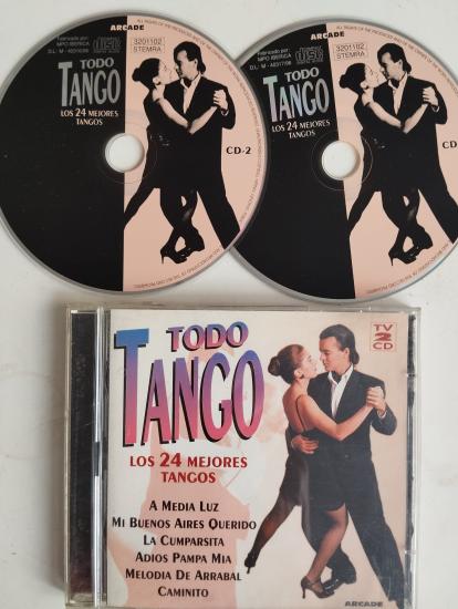TODO TANGO ‎– Los 24 Mejores Tangos (A Media Luz,La Cumparsita) - Avrupa Basım - 2. El 2xCD Albüm