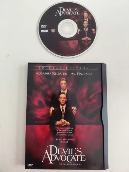 Devil’s Advocate (Şeytanın Avukatı) /Al Pacino - DVD Film (Snapcase) /1. Bölge-Türkçe altyazı yoktur