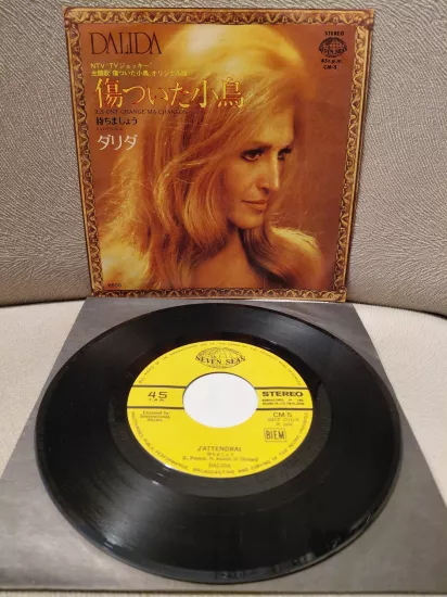 Dalida  – Ils Ont Changé Ma Chanson - 1976  Japonya Basım 45lik Plak