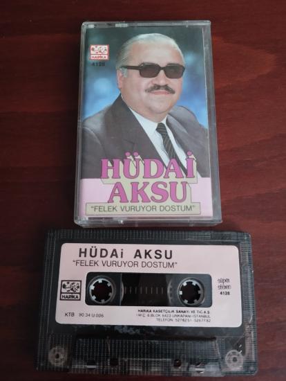 Hüdai Aksu  - Felek Vuruyor Dostum  -  1990 Türkiye Basım Kaset Albüm