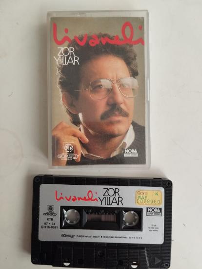 Livaneli  ‎–  Zor Yıllar-  1987 Türkiye Basım 2. El Kaset