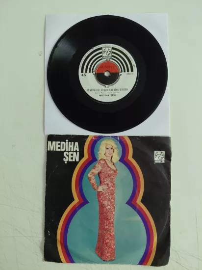 Mediha Şen Sancakoğlu – Bir Gece Ansızın Gelebilirim  - Türkiye Dönem Basım 45lik Plak