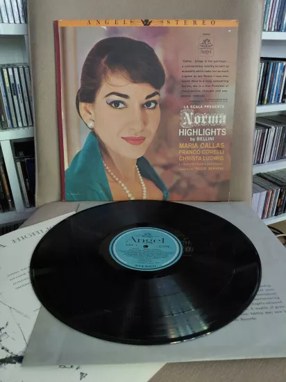 Maria Callas, Franco Corelli, Christa Ludwig  – La Scala Presents  - 1962 USA Basım Albüm LP Plak