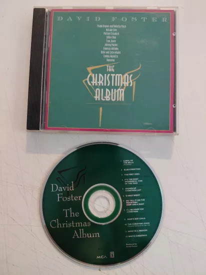 David Foster ‎– The Christmas Album - 1993  Avrupa Basım CD Albüm