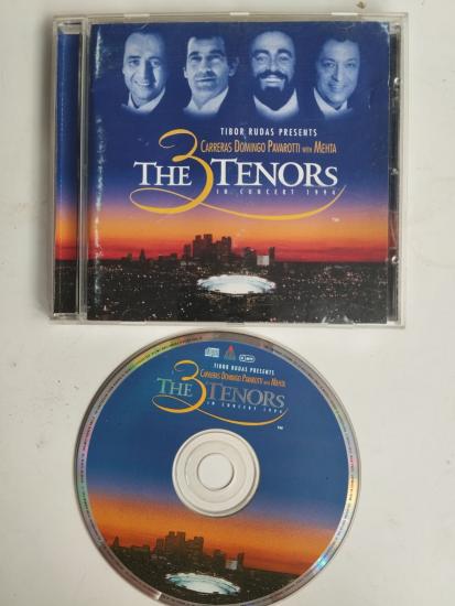 THE 3 TENORS IN CONCERT 1994 - CARRERAS / DOMINGO / PAVAROTTI - AVRUPA BASIM  2.EL CD ALBÜM