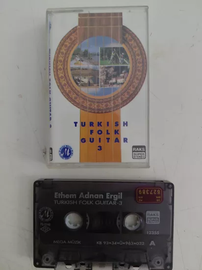 Ethem Adnan Ergil  – Turkish Folk Guitar 3  - 1993 Türkiye Basım Kaset