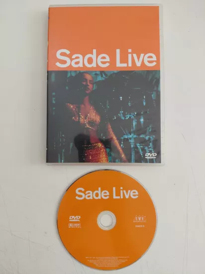 Sade – Live  - 2000 İngiltere Basım -  DVD 
