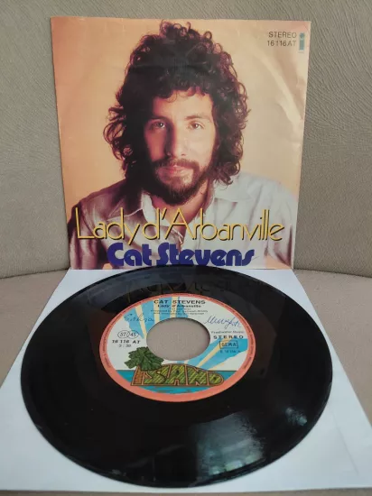 Cat Stevens  – Lady D’Arbanville - 1975  Almanya Basım 45’lik  Plak