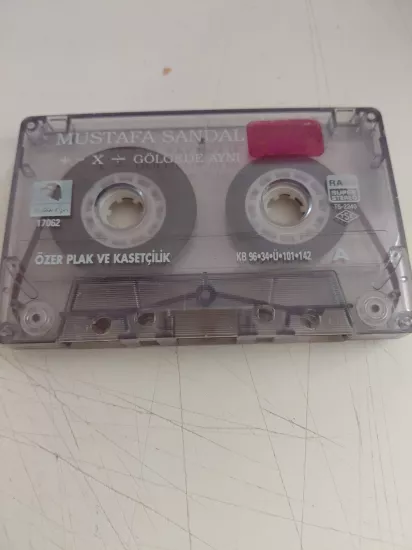 Mustafa Sandal – Gölgede Aynı +-×÷ - 1996 Türkiye Basım Kaset Albüm/ Kapaksız