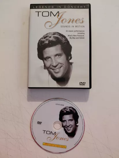Tom Jones – Legends In Concert - 2004 Avrupa Basım - DVD, DVD-Video
