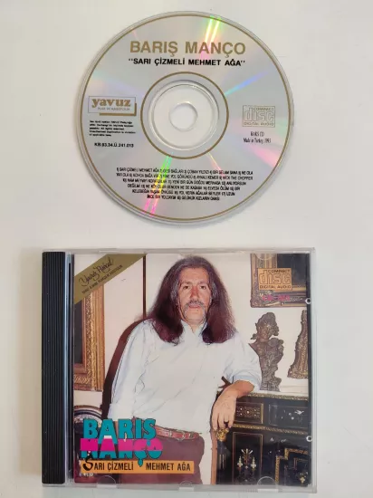 Barış Manço  – Sarı Çizmeli Mehmet Ağa - 1993  Türkiye  Basım - CD Albüm