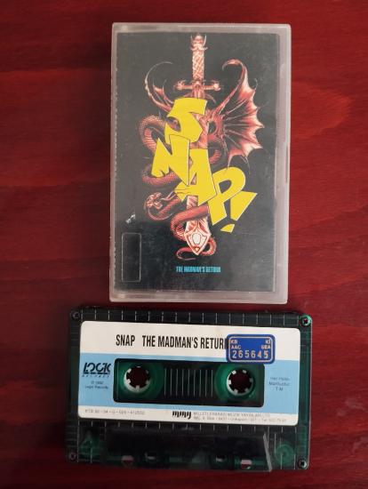Snap! ‎– The Madman’s Return - 1992 Türkiye Basım 2. El Kaset Albüm