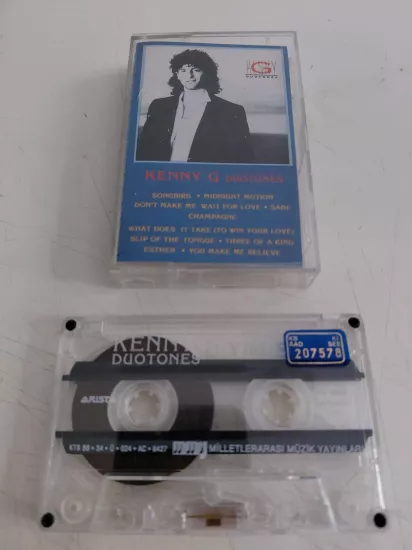 Kenny G  – Duotones   - 1988  Türkiye Basım Kaset Albüm