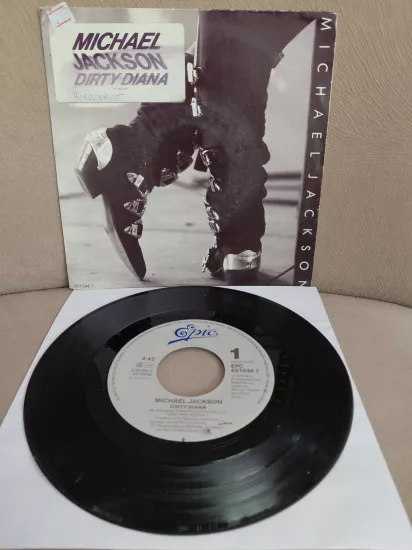 Michael Jackson –  Dirty Diana  - 1988  Hollanda Basım  45lik Plak
