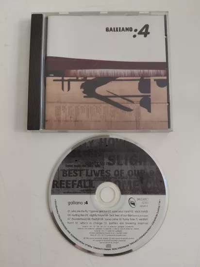 Galliano  – :4 - 1996 İngiltere Basım CD Albüm