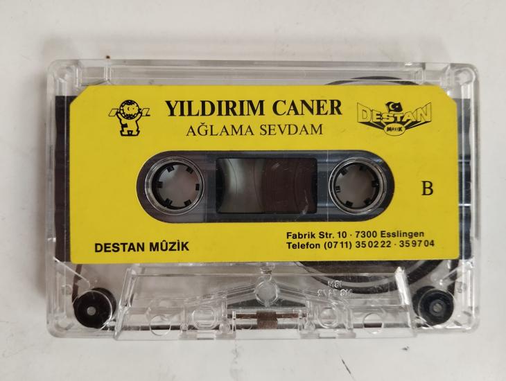 Yıldırım Caner  – Ağlama Sevdam - Almanya Basım  Nadir Kaset / Destan Müzik -Kapaksız