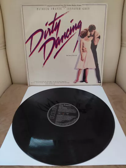 Dirty Dancing -  (Soundtrack) - 1987 İngiltere Basım 33 lük Plak - Lp Albüm