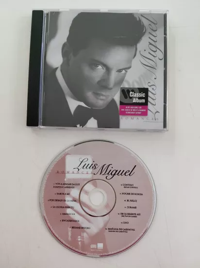 Luis Miguel  – Romances  – 1997 Avrupa  Basım - CD Albüm
