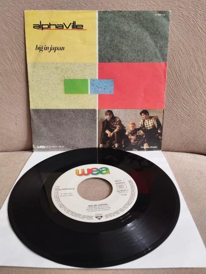 ALPHAVILLE - Big In Japan  - 1984  Almanya Basım 45 lik Plak