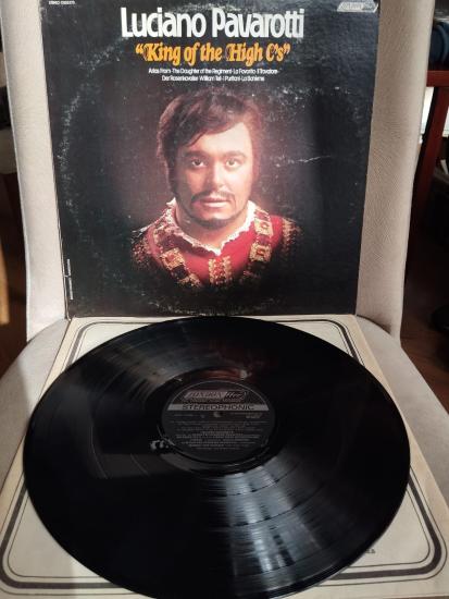 Luciano Pavarotti – King Of The High C’s  -  1973 İngiltere  Basım LP Plak Albüm